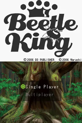 Beetle King (Europe) screen shot title